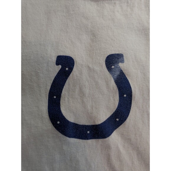 Indianapolis COLTS Dwight FREENEY Shirt Mens Large White NFL Football Reebok Lg - Picture 3 of 10